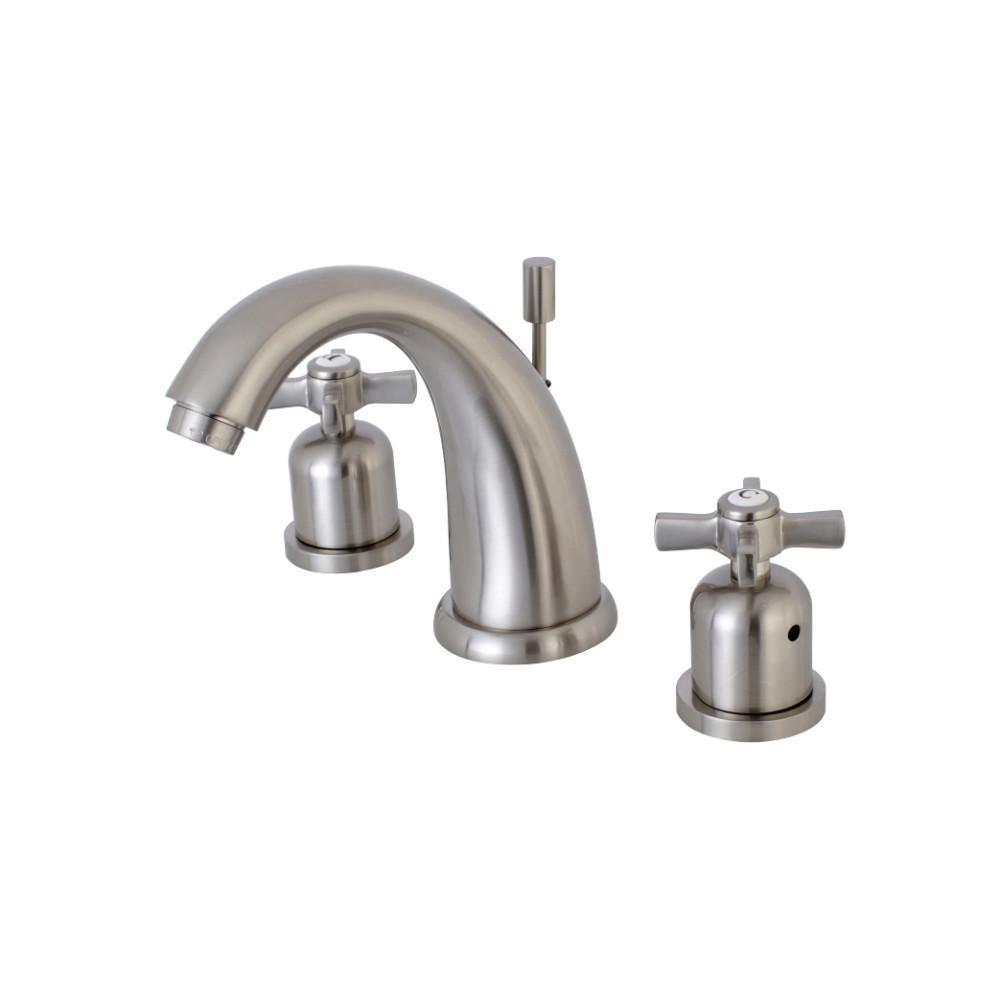Kingston Brass Millennium Widespread Bathroom Faucet Brushed Nickel