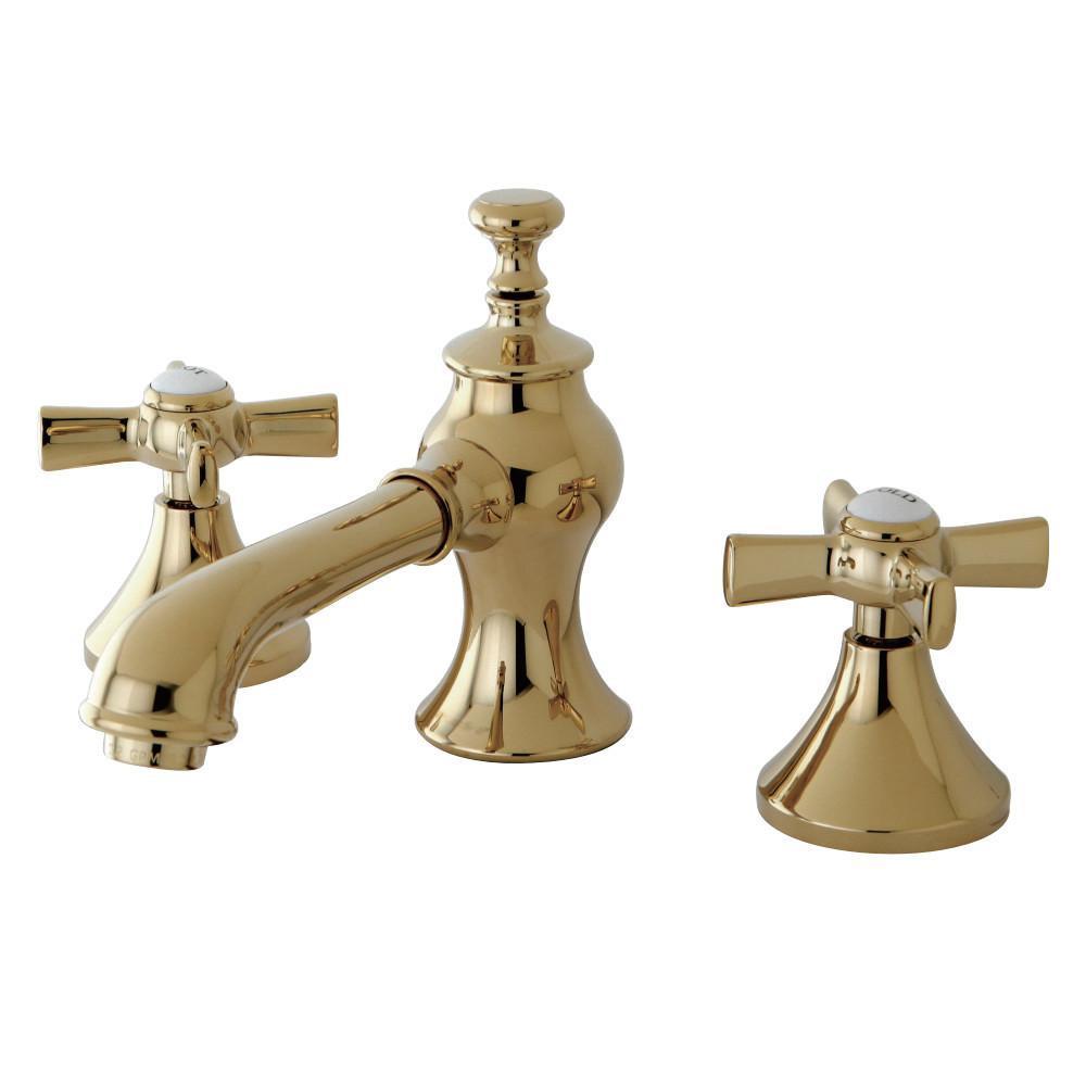 Kingston Brass Millennium Widespread Bathroom Faucet Polished Brass