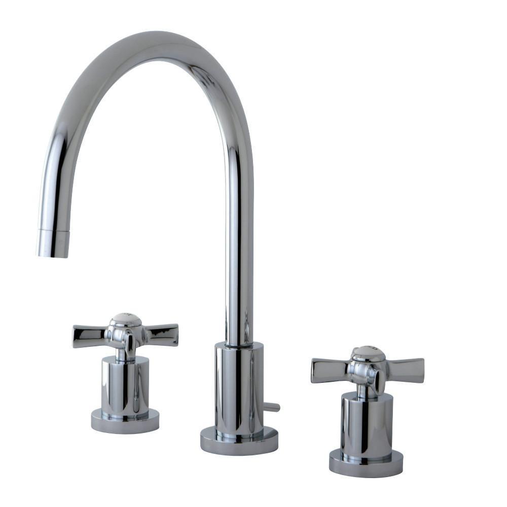 Kingston Brass Millennium Widespread Bathroom Faucet Polished Chrome