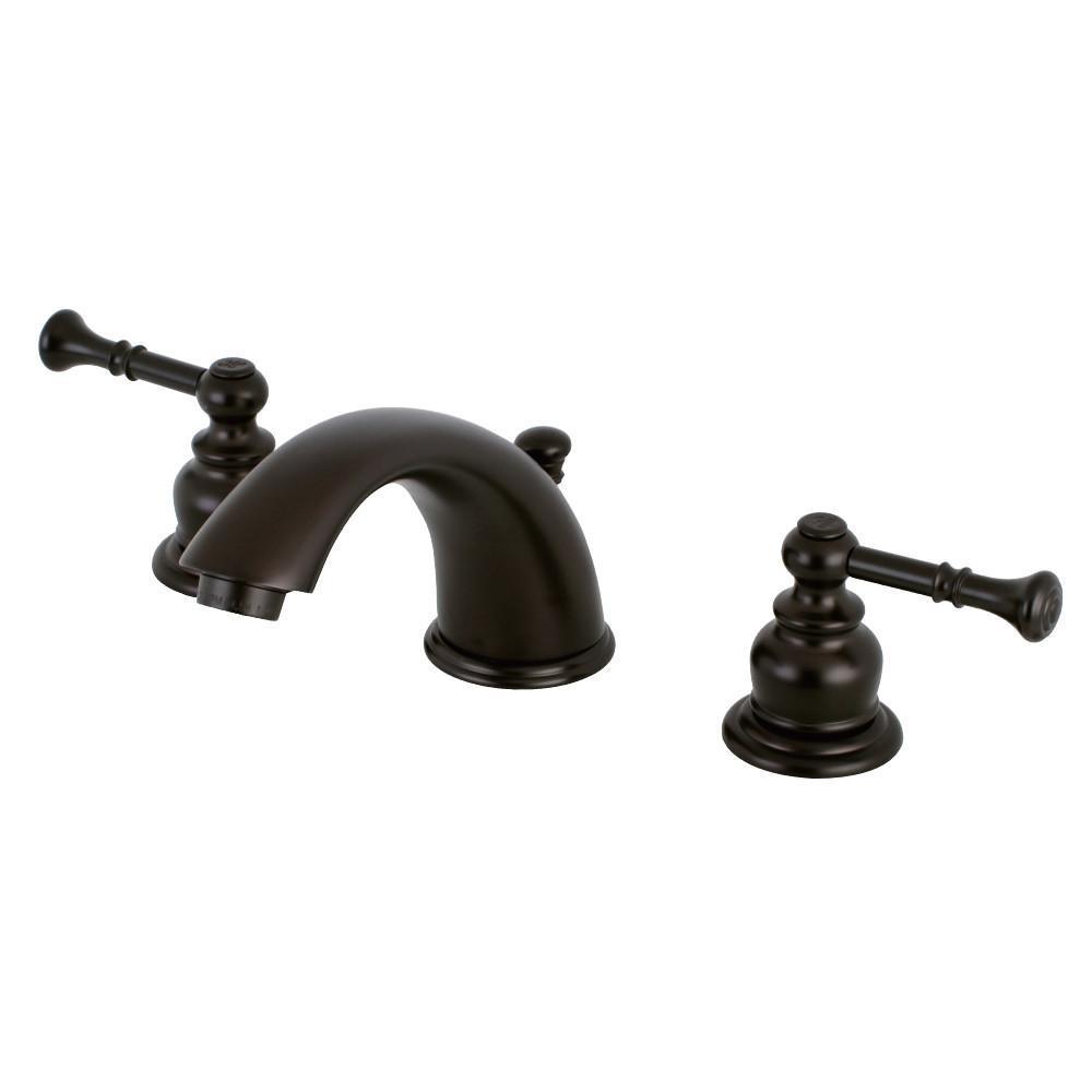 Kingston Brass Naples Widespread Bathroom Faucet Oil Rubbed Bronze