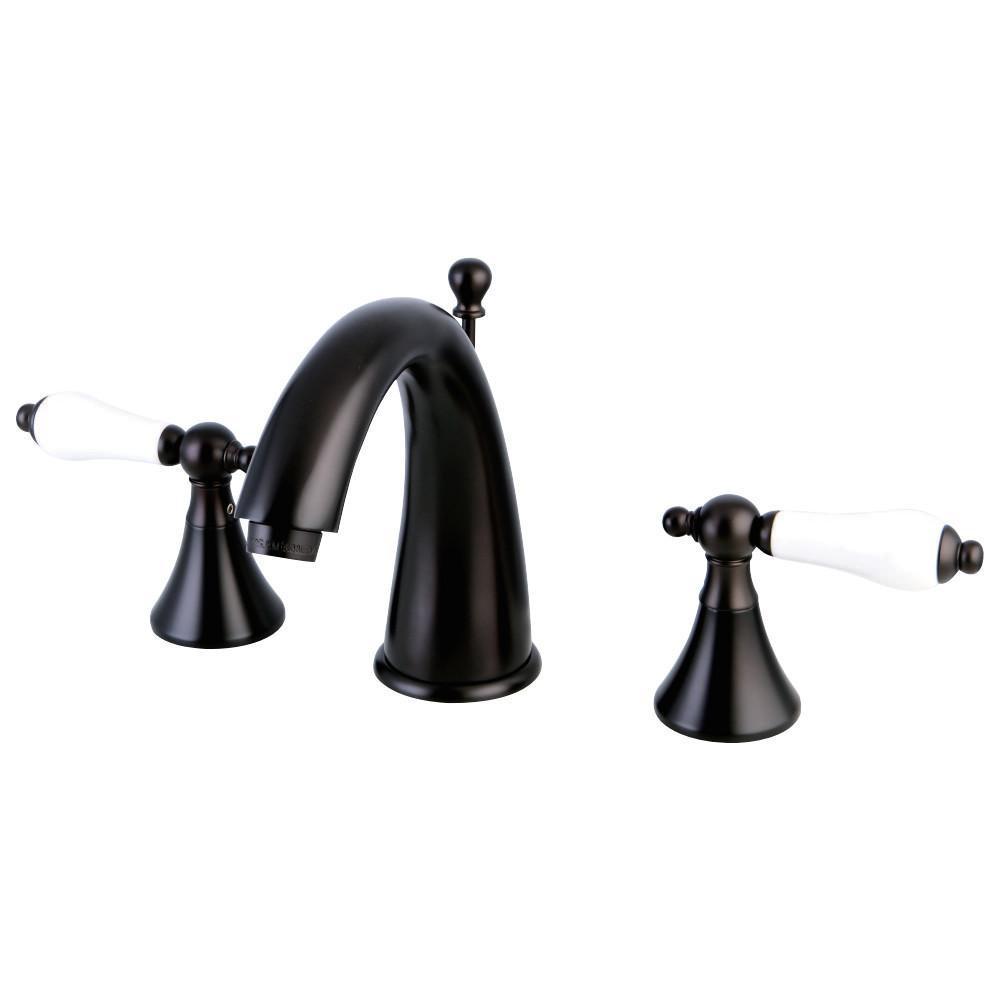 Kingston Brass Naples Widespread Bathroom Faucet Oil Rubbed Bronze