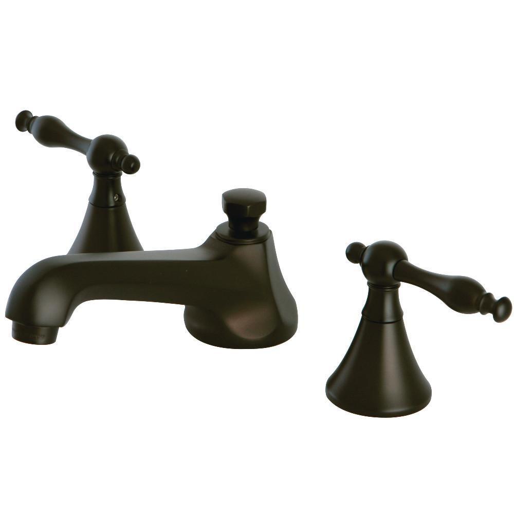 Kingston Brass Naples Widespread Bathroom Faucet Oil Rubbed Bronze