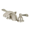 Kingston Brass NuWave French Mini-Widespread Bathroom Faucet Brushed Nickel