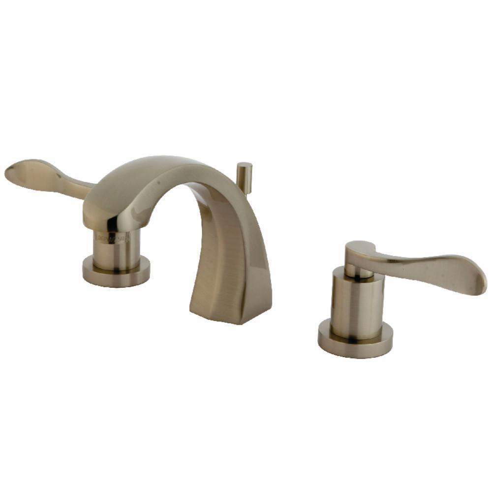 Kingston Brass NuWave Widespread Bathroom Faucet Brushed Nickel