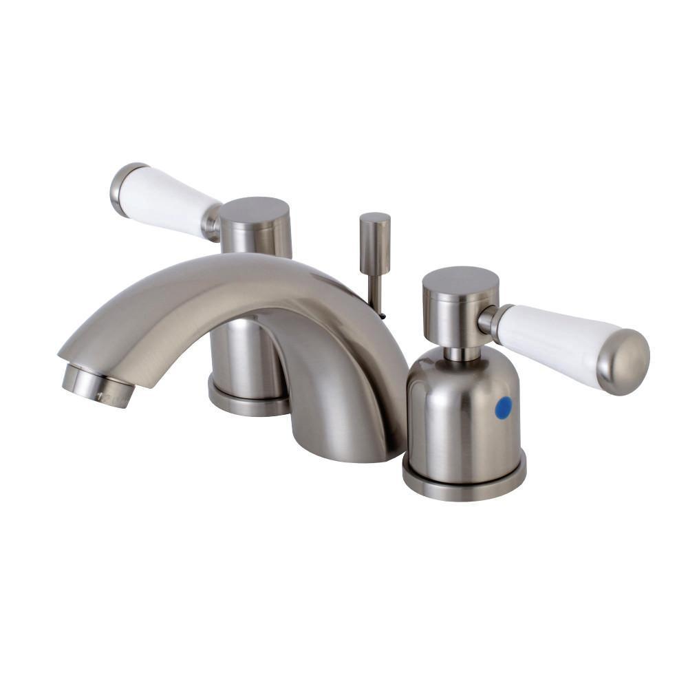 Kingston Brass Paris Mini-Widespread Bathroom Faucet Brushed Nickel