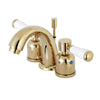 Kingston Brass Paris Widespread Bathroom Faucet Polished Brass