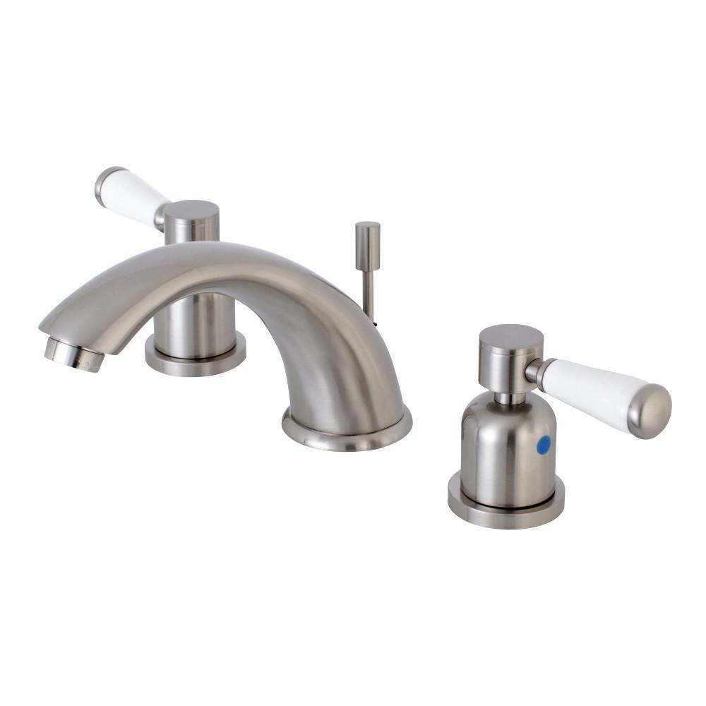 Kingston Brass Paris Widespread Bathroom Faucet Brushed Nickel