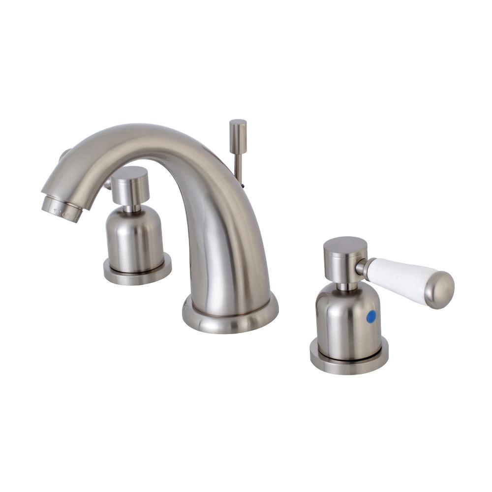 Kingston Brass Paris Widespread Bathroom Faucet Brushed Nickel