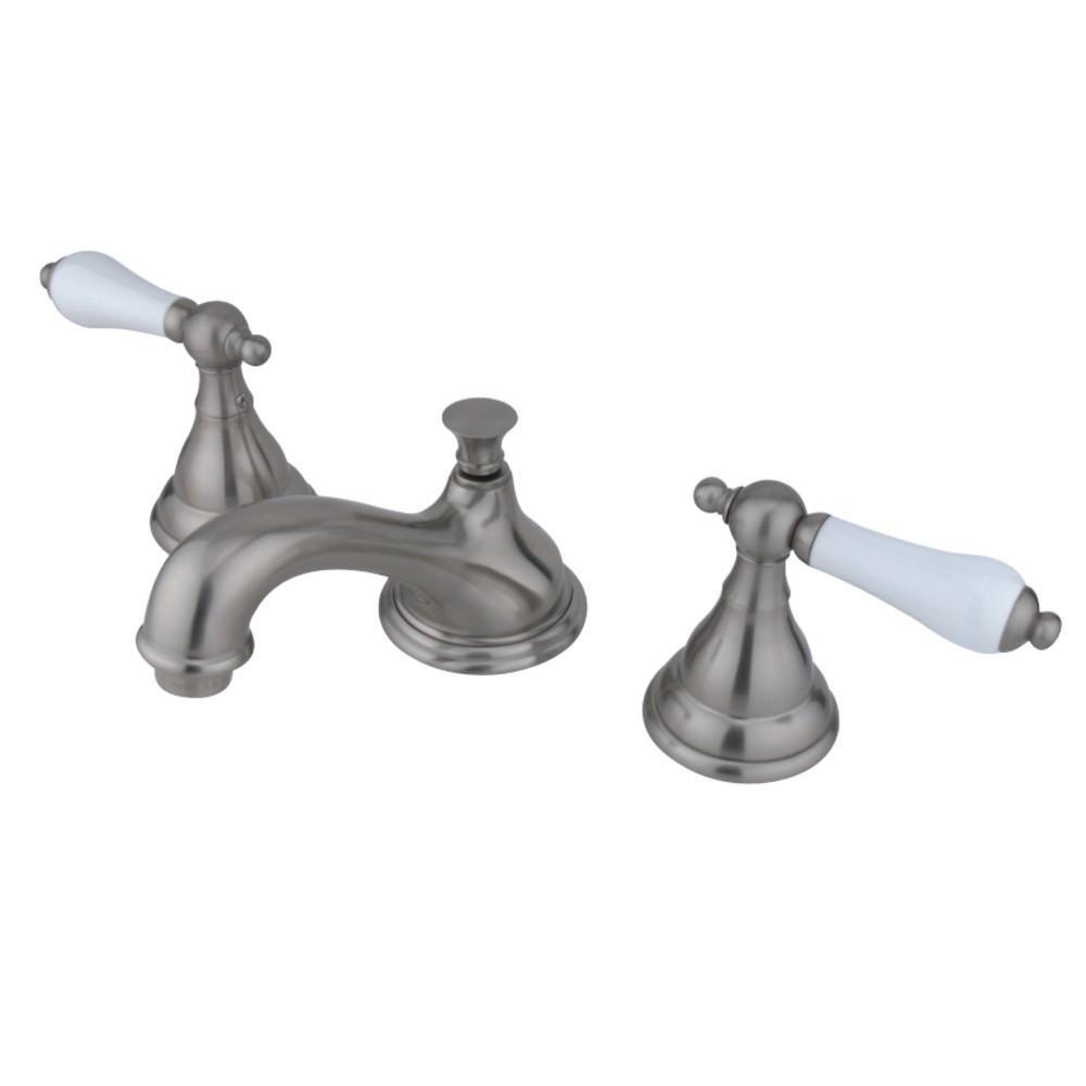Kingston Brass Royale Widespread Bathroom Faucet Brushed Nickel