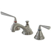 Kingston Brass Silver Sage Widespread Bathroom Faucet Brushed Nickel