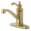 Kingston Brass Templeton 4&quot; Centerset Bathroom Faucet Polished Brass