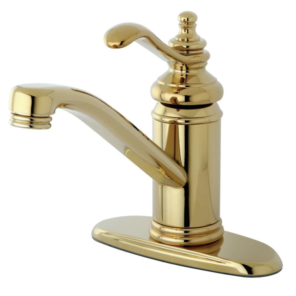Kingston Brass Templeton 4" Centerset Bathroom Faucet Polished Brass