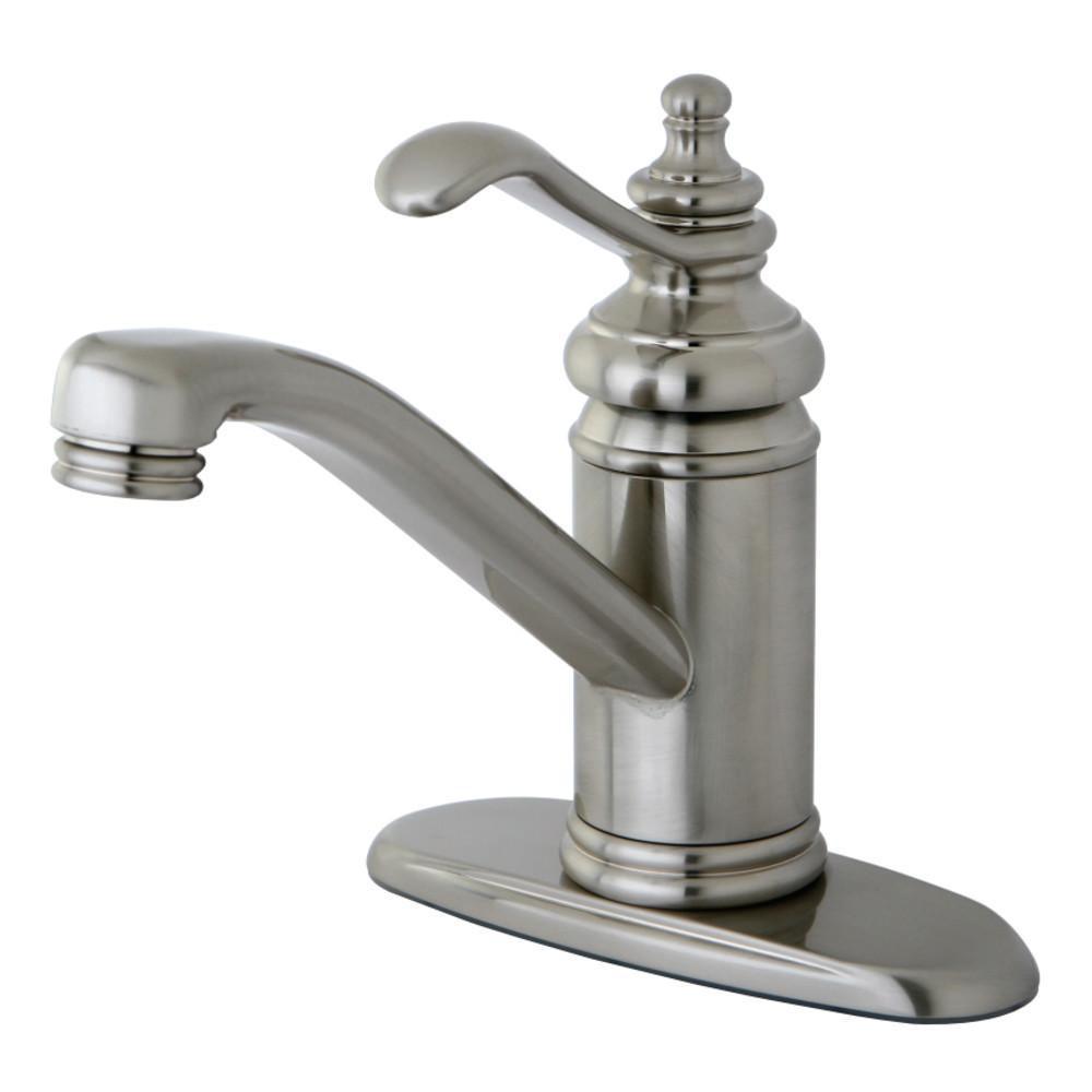 Kingston Brass Templeton 4" Centerset Bathroom Faucet Brushed Nickel