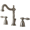Kingston Brass Tudor Widespread Bathroom Faucet Brushed Nickel