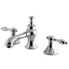 Kingston Brass Tudor Widespread Bathroom Faucet Polished Chrome