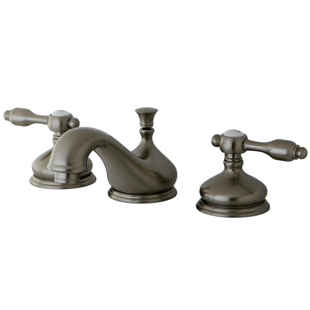 Kingston Brass Tudor Widespread Bathroom Faucet Brushed Nickel
