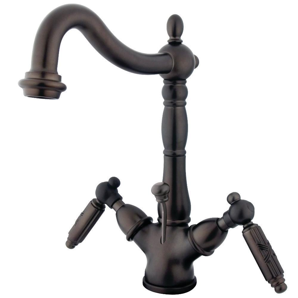 Kingston Brass Victorian 4" Centerset Bathroom Faucet Oil Rubbed Bronze