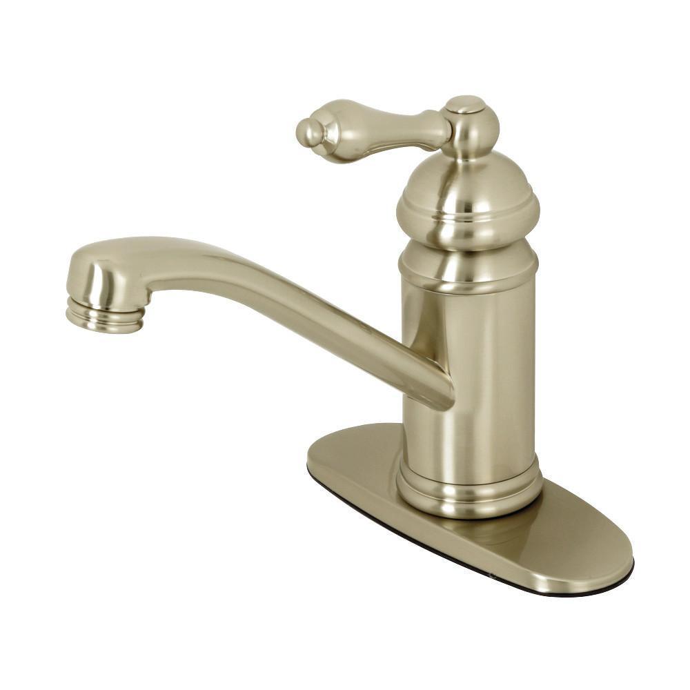 Kingston Brass Vintage 4" Centerset Bathroom Faucet Brushed Nickel