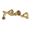 Kingston Brass Vintage Wall-Mount Bathroom Faucet Vintage Brass