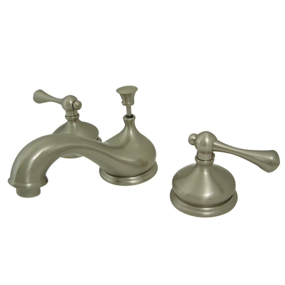 Kingston Brass Vintage Widespread Bathroom Faucet Brushed Nickel