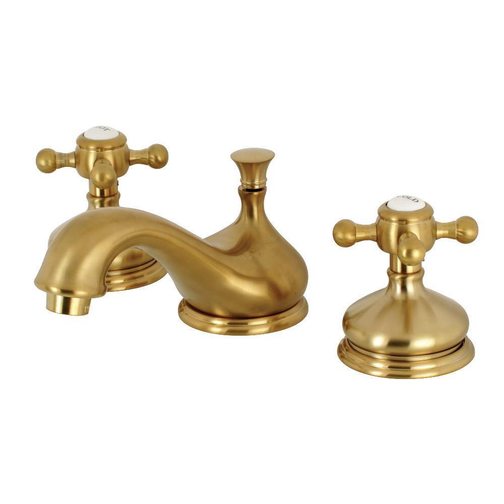 Kingston Brass Vintage Widespread Bathroom Faucet Satin Brass