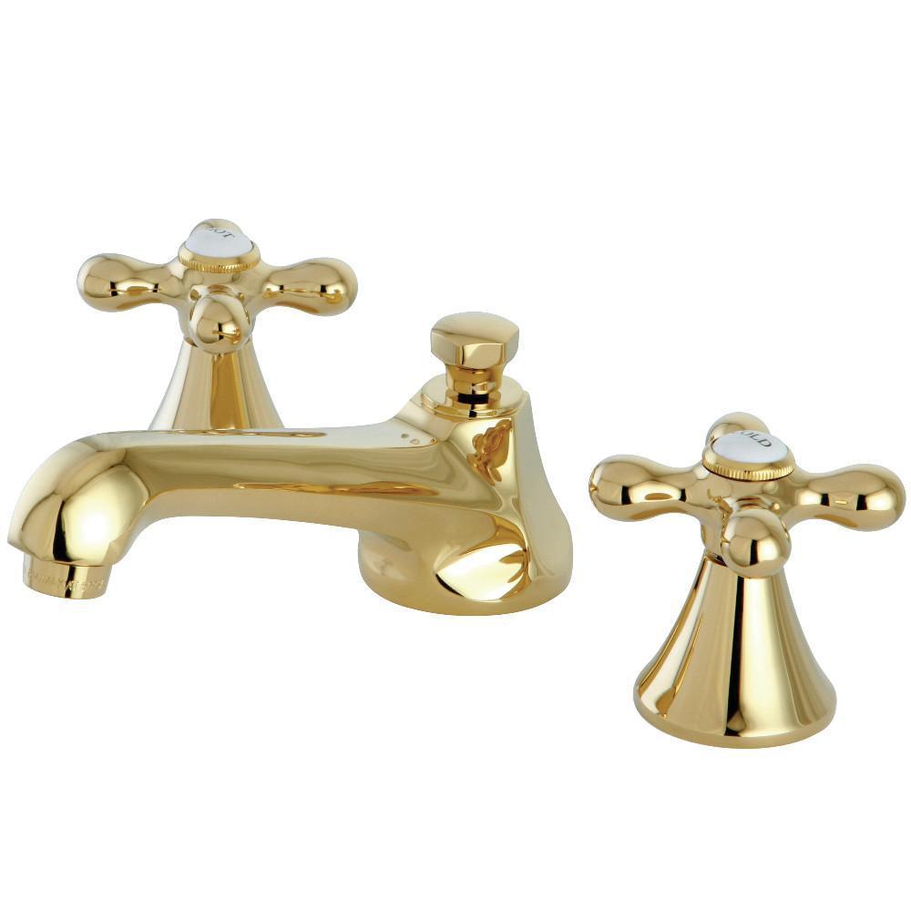 Kingston Brass  Widespread Bathroom Faucet Polished Brass
