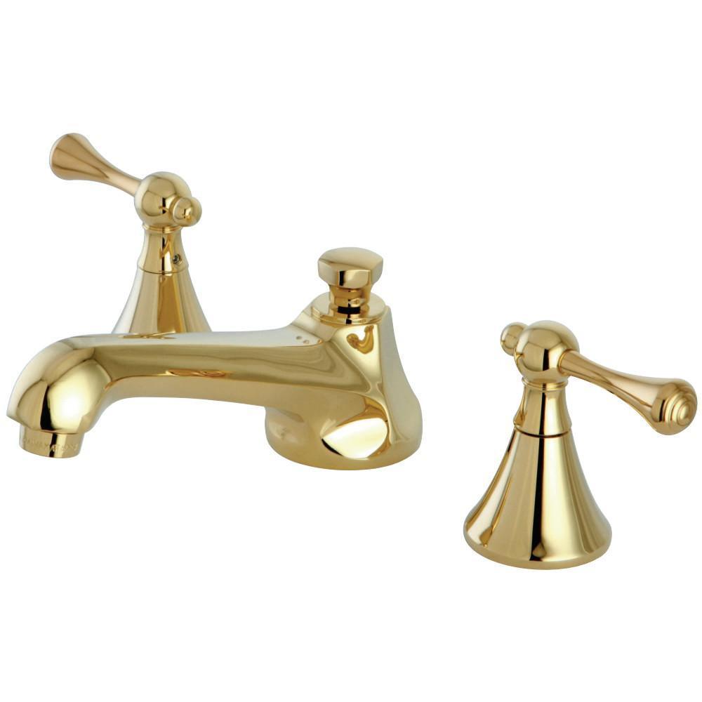 Kingston Brass  Widespread Bathroom Faucet Polished Brass