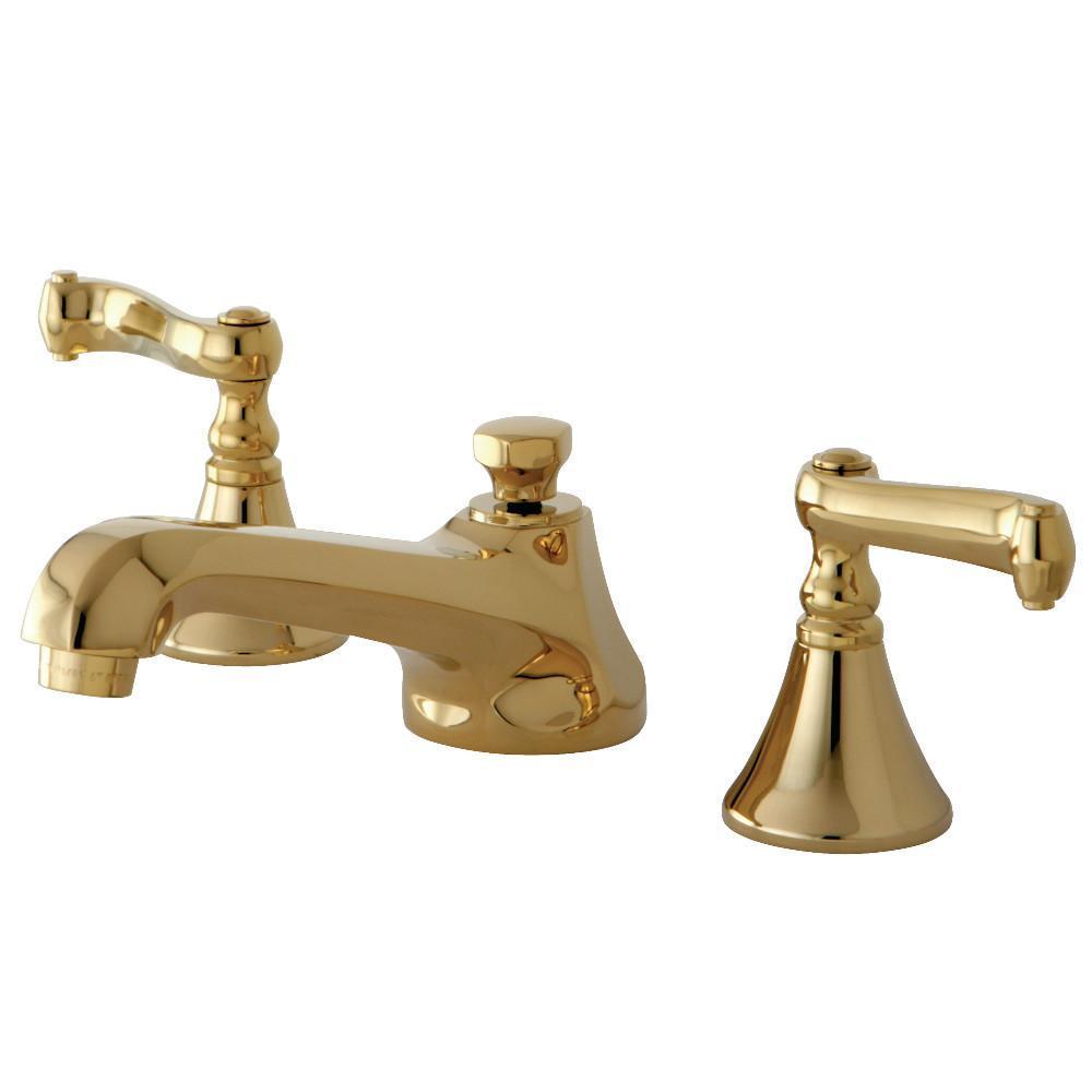 Kingston Brass  Widespread Bathroom Faucet Polished Brass