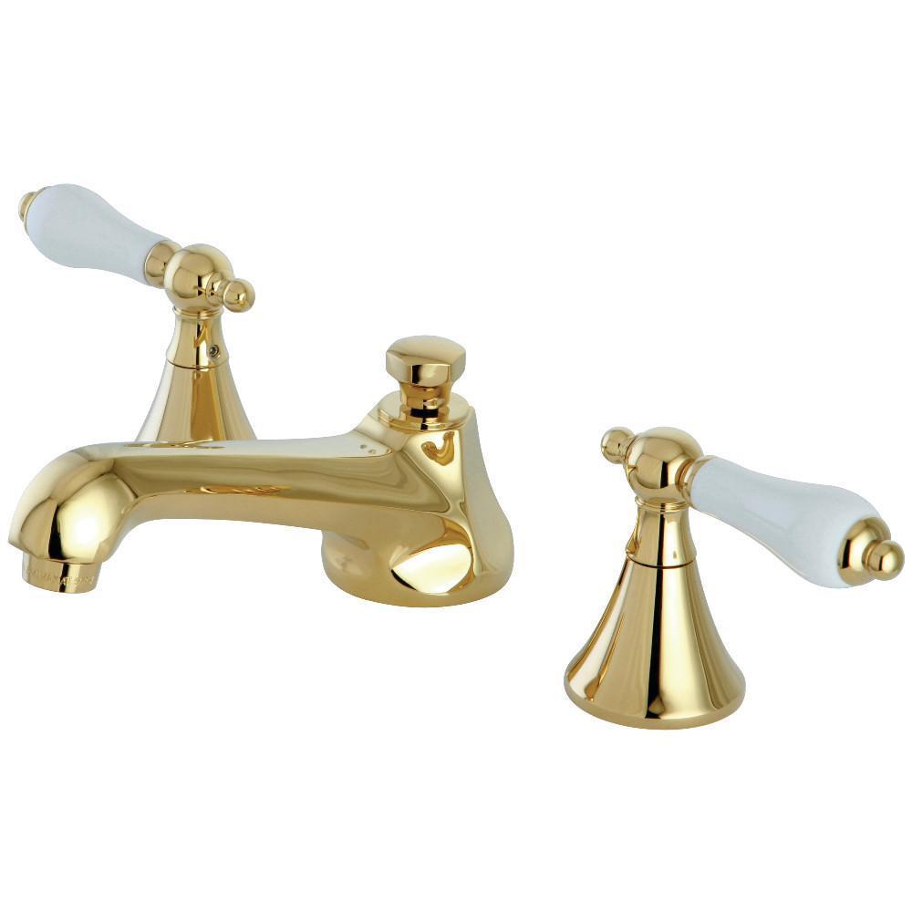 Kingston Brass  Widespread Bathroom Faucet Polished Brass