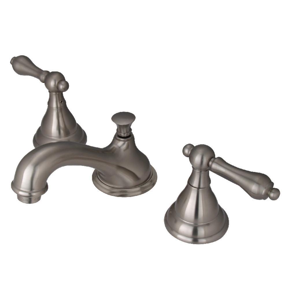 Kingston Brass  Widespread Bathroom Faucet Brushed Nickel