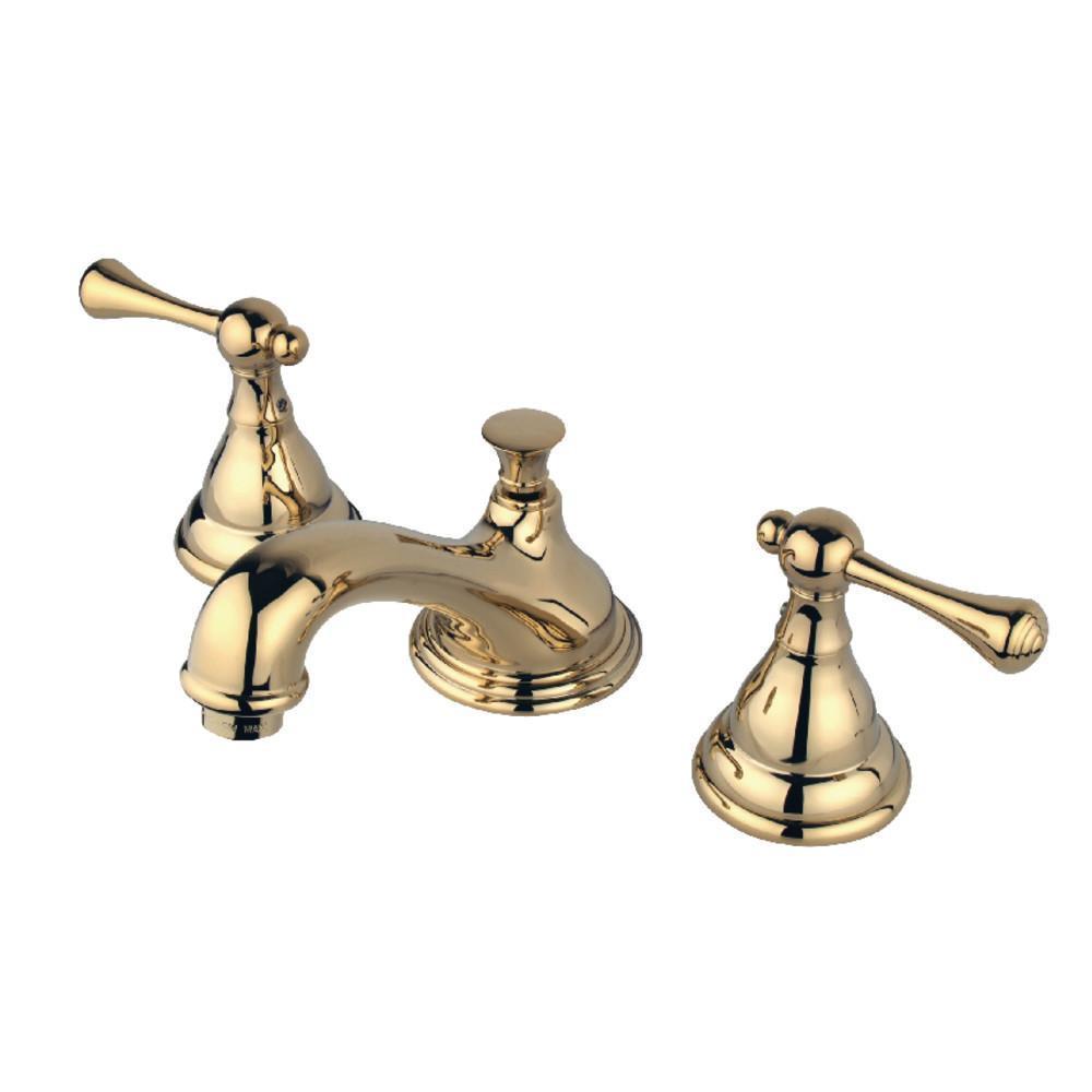 Kingston Brass  Widespread Bathroom Faucet Polished Brass