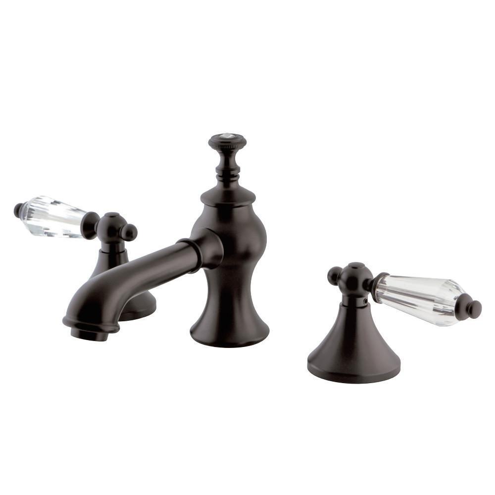 Kingston Brass Wilshire Widespread Bathroom Faucet Oil Rubbed Bronze