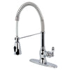 Gourmetier American Classic Pre-Rinse Kitchen Faucet Polished Chrome