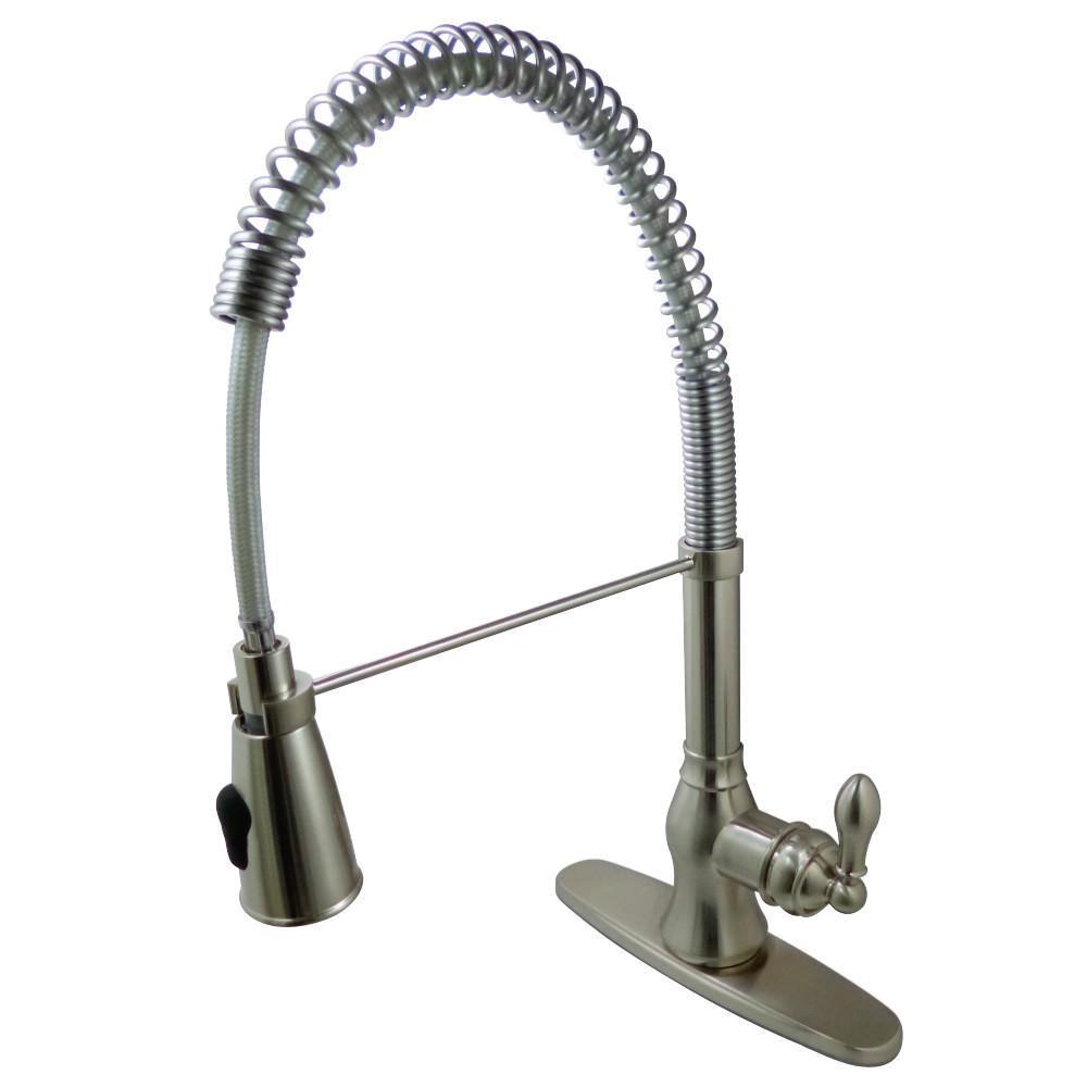 Gourmetier American Classic Pre-Rinse Kitchen Faucet Brushed Nickel