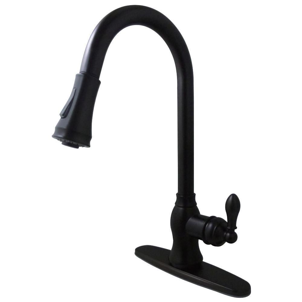 Gourmetier American Classic Pull-Down Kitchen Faucet Oil Rubbed Bronze