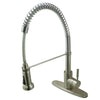 Gourmetier Concord Pre-Rinse Kitchen Faucet Brushed Nickel