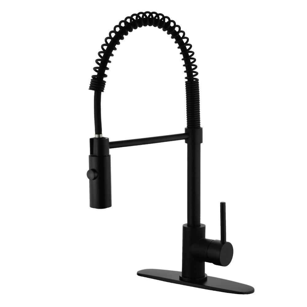 Gourmetier Concord Pre-Rinse Kitchen Faucet Matte Black