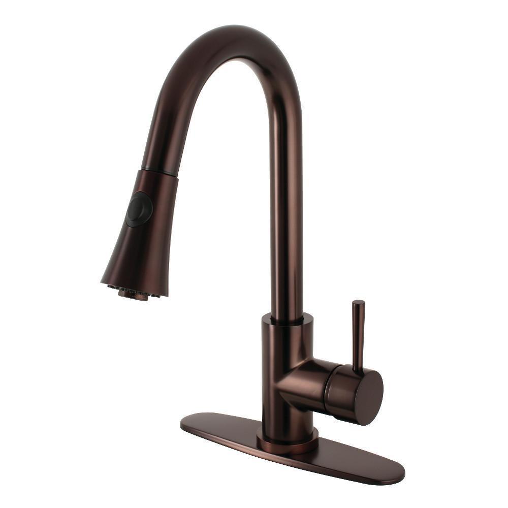 Gourmetier Concord Pull-Down Kitchen Faucet Oil Rubbed Bronze