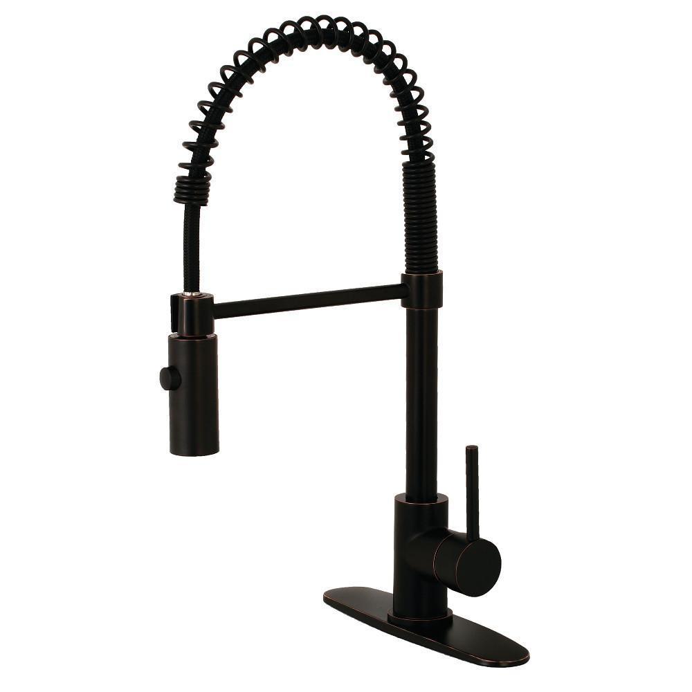 Gourmetier Concord Pull-Down Kitchen Faucet Naples Bronze