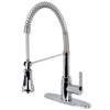 Gourmetier Continental Pre-Rinse Kitchen Faucet Polished Chrome