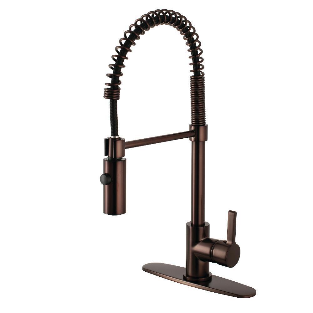 Gourmetier Continental Pre-Rinse Kitchen Faucet Oil Rubbed Bronze