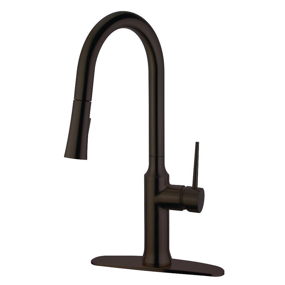 Gourmetier New York Pull-Down Kitchen Faucet Oil Rubbed Bronze