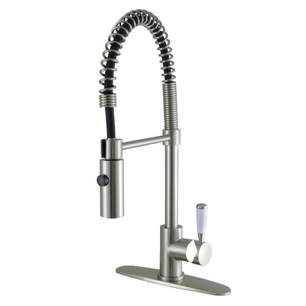 Gourmetier Paris Pull-Down Kitchen Faucet Brushed Nickel