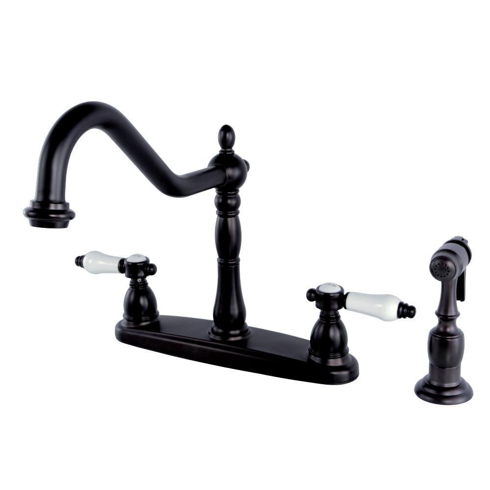 Kingston Brass Bel-Air Centerset Kitchen Faucet Oil Rubbed Bronze