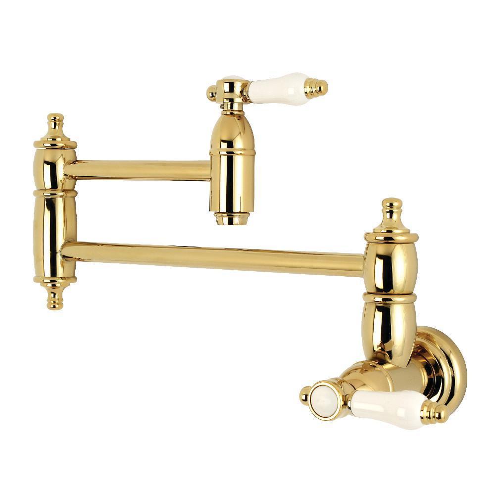 Kingston Brass Bel-Air Pot Filler Faucet Polished Brass