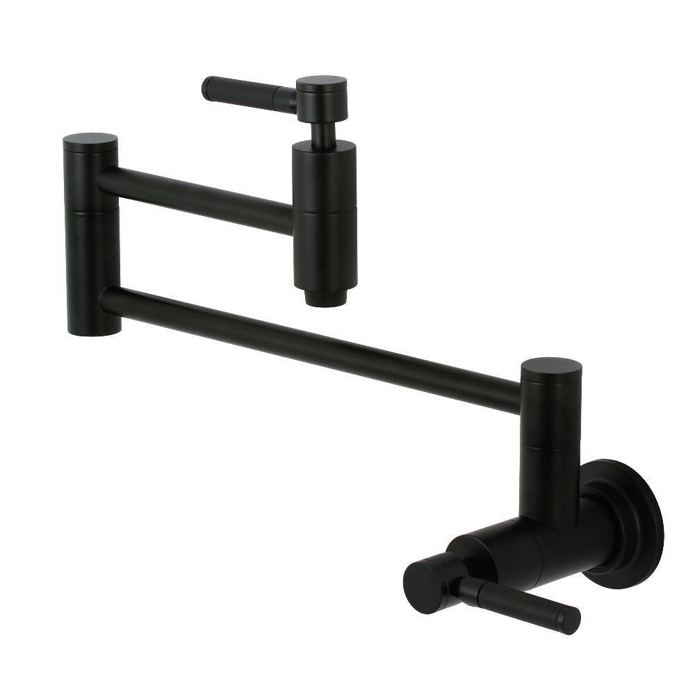 Kingston Brass Concord Pot Filler Faucet Matte Black
