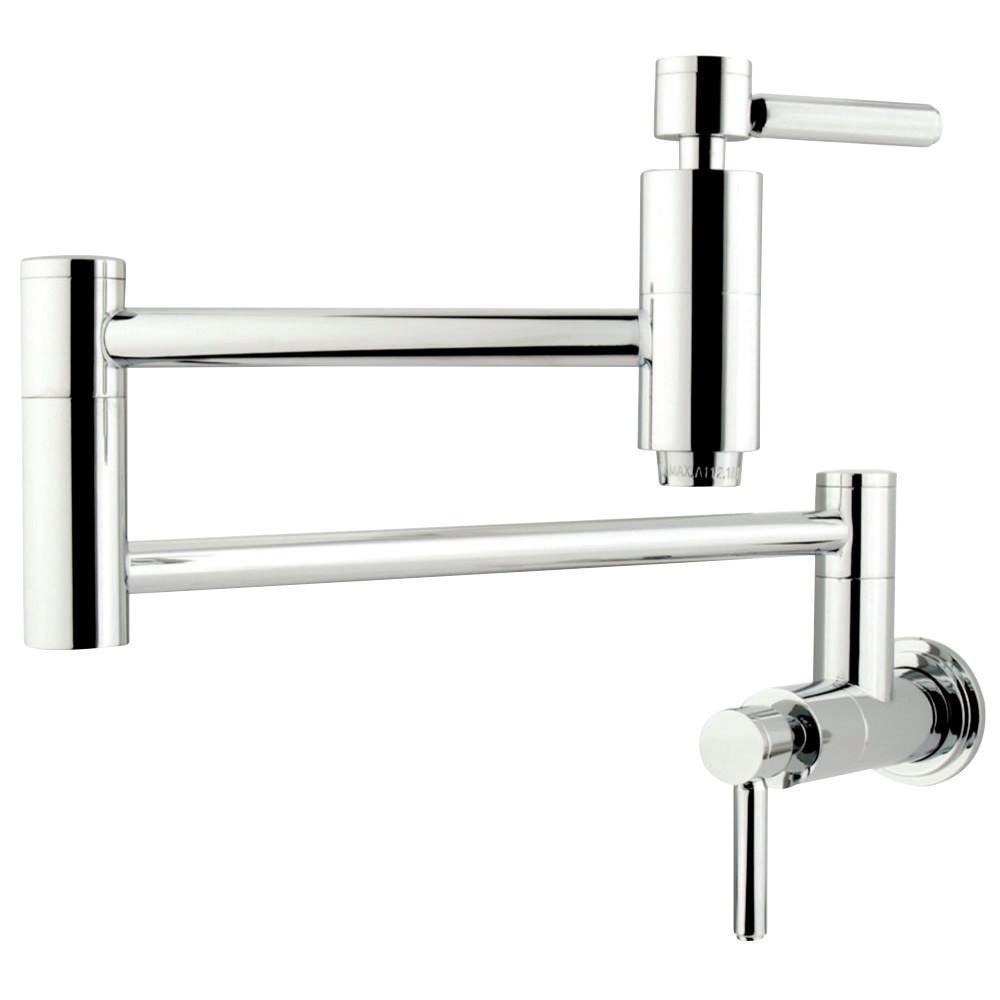 Kingston Brass Concord Pot Filler Faucet Polished Chrome