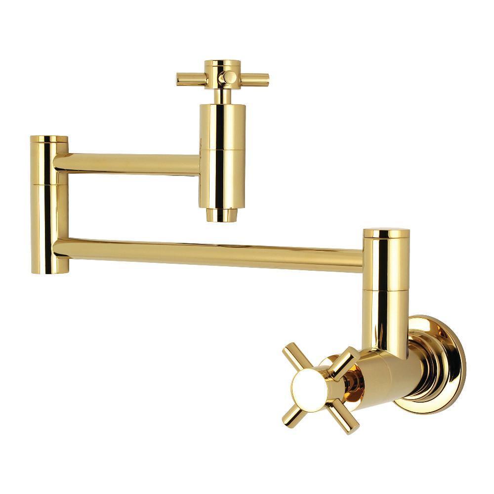Kingston Brass Concord Pot Filler Faucet Polished Brass