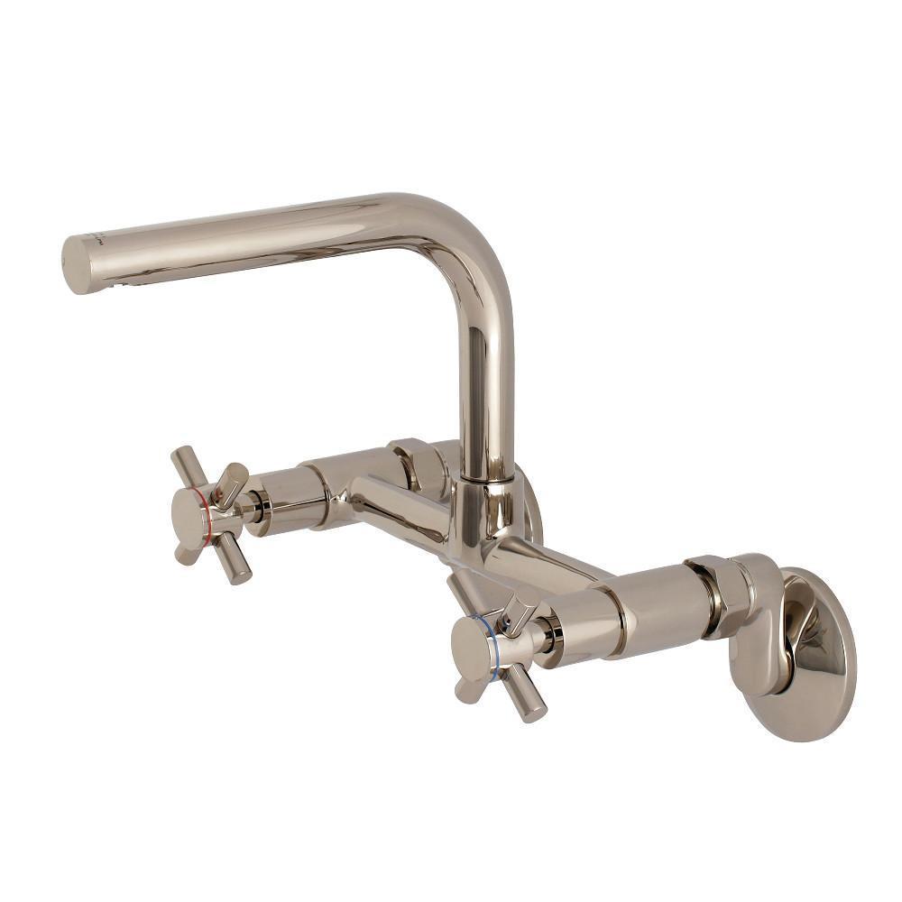 Kingston Brass Concord Wall Mount Kitchen Faucet Polished Nickel