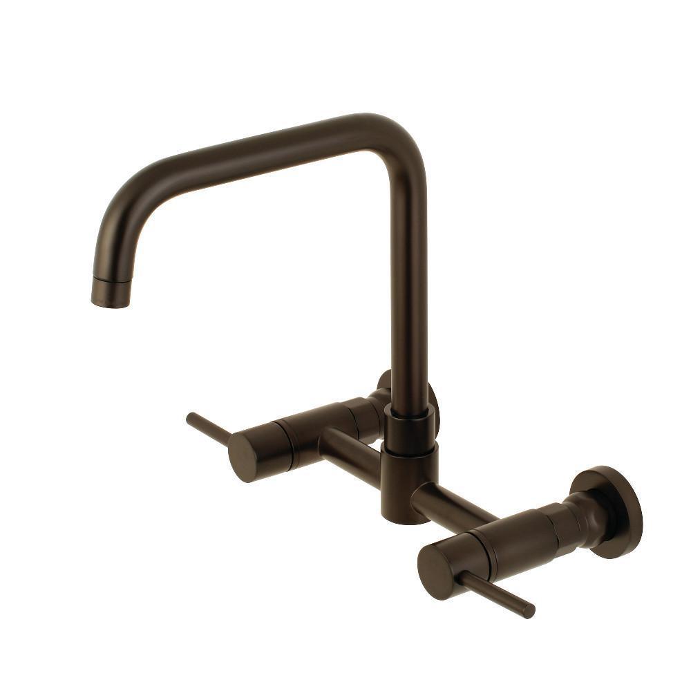 Kingston Brass Concord Wall Mount Kitchen Faucet Oil Rubbed Bronze